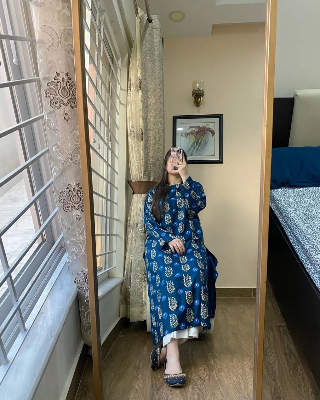 Stitched Long Kurti 2pc dress